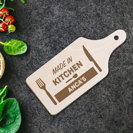 Customised mini chopping board - Made in the kitchen