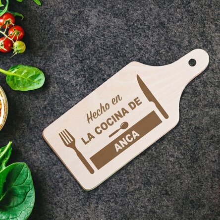 Mini tabla de cortar personalizada - Hecha en la cocina