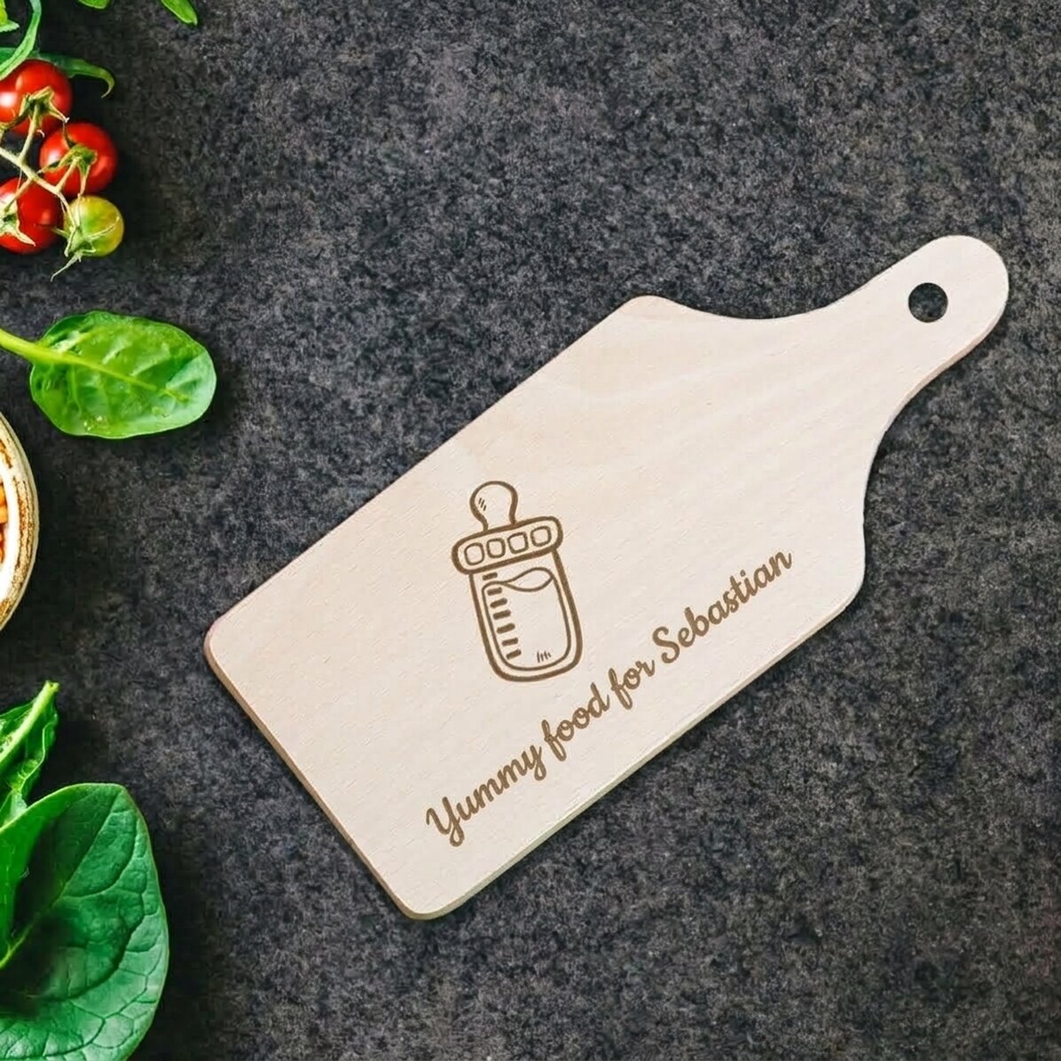 Mini picadora personalizada - Biberón