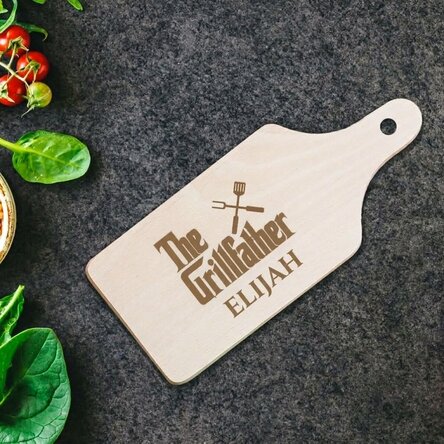Personalised mini chopping board - The Grillfather