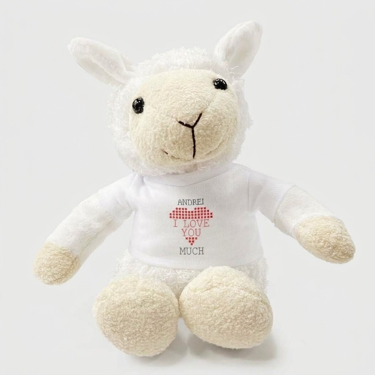 Peluche de oveja personalizado con nombre - Love You
