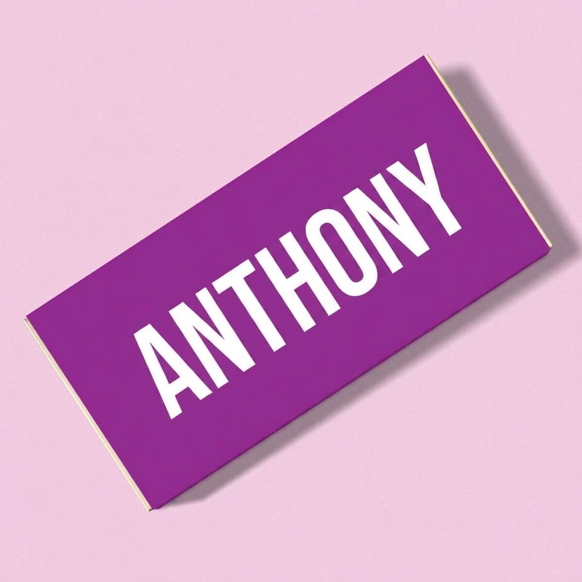 Chocolate personalizado con nombre