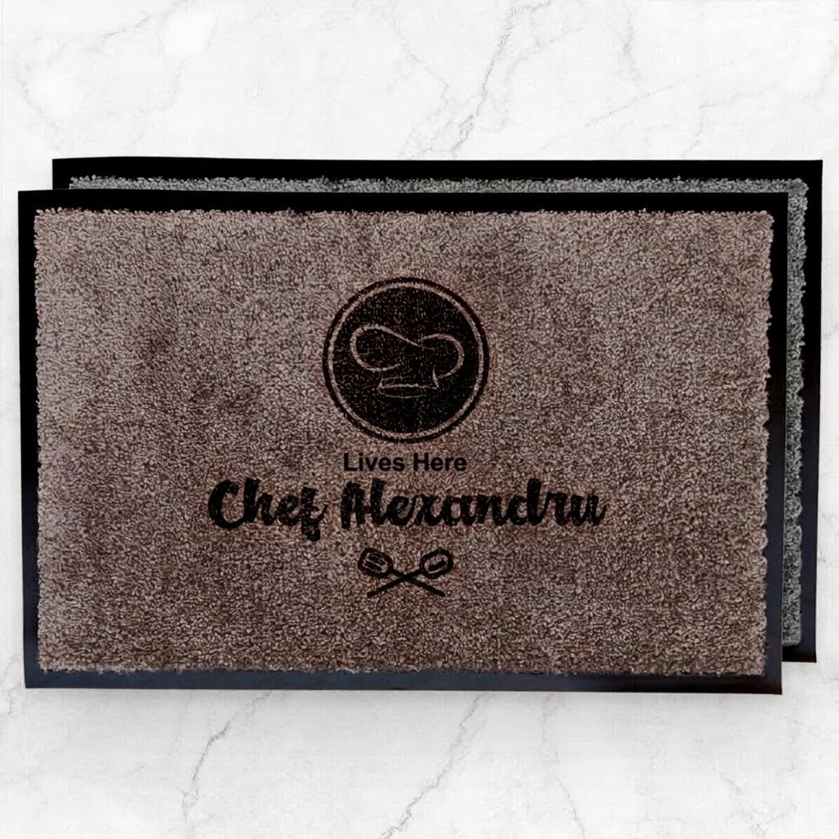 Alfombra de entrada para interior personalizada - Casa de bucatar