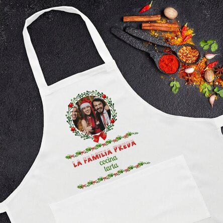 Sort personalizado de Navidad - La familia cocina