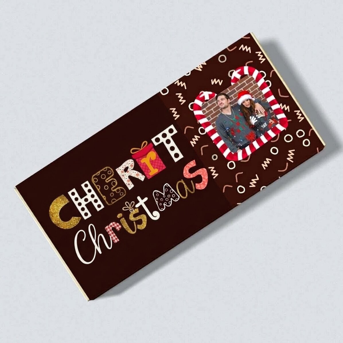 Chocolate personalizado de Navidad - Feliz Navidad