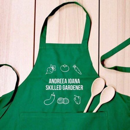 Customised apron - Skilled gardener