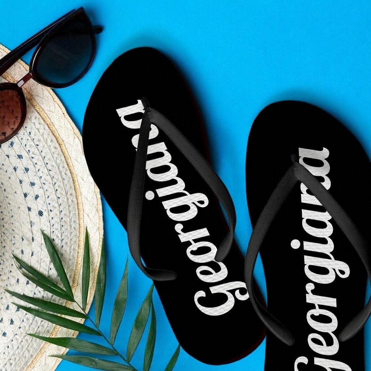Chanclas personalizadas con nombre