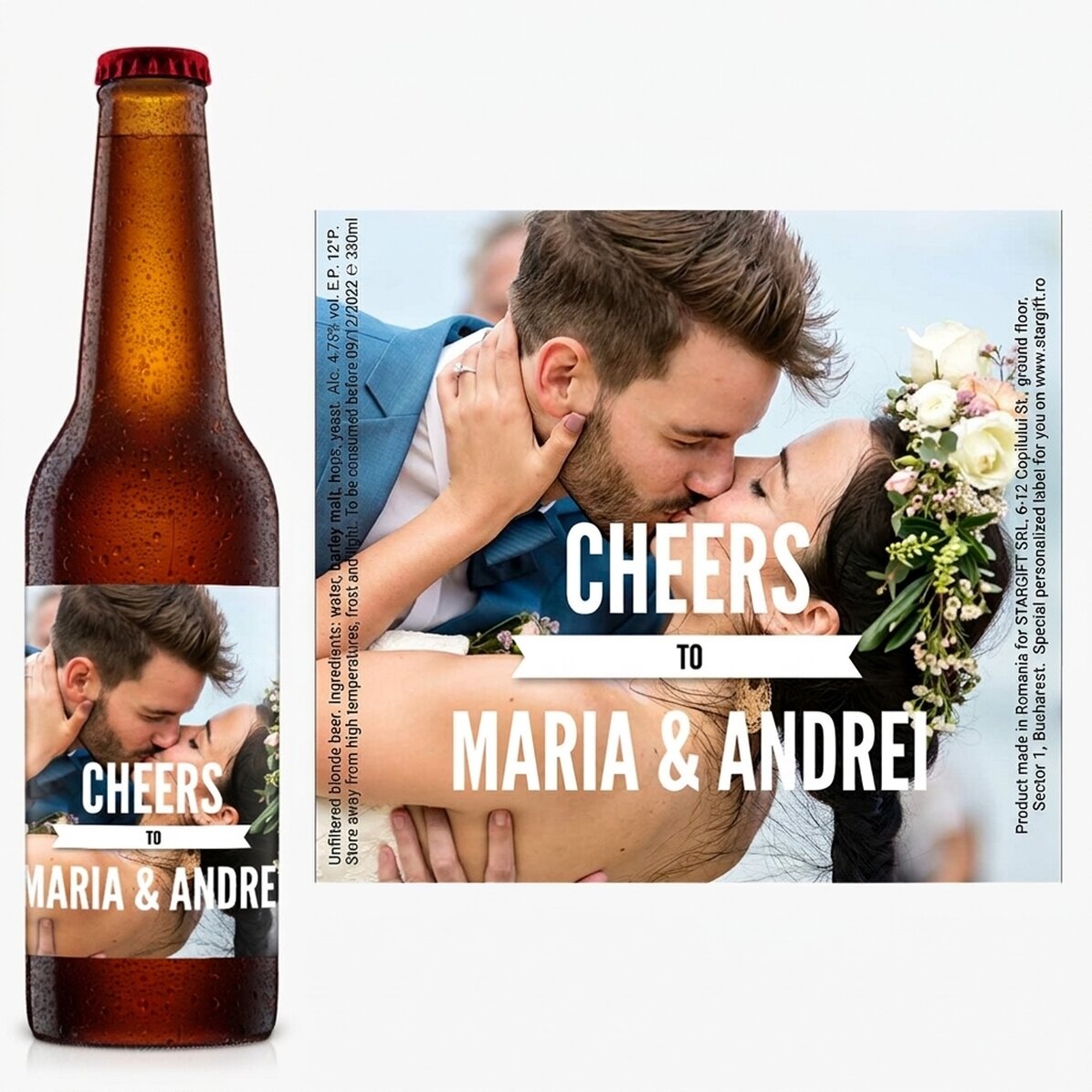 Cerveza personalizada - ¡Salud!
