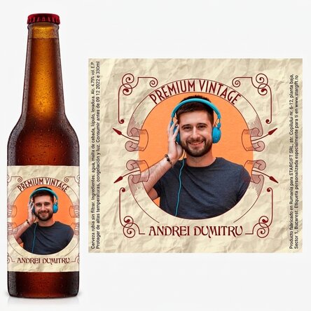Cerveza personalizada - Premium vintage