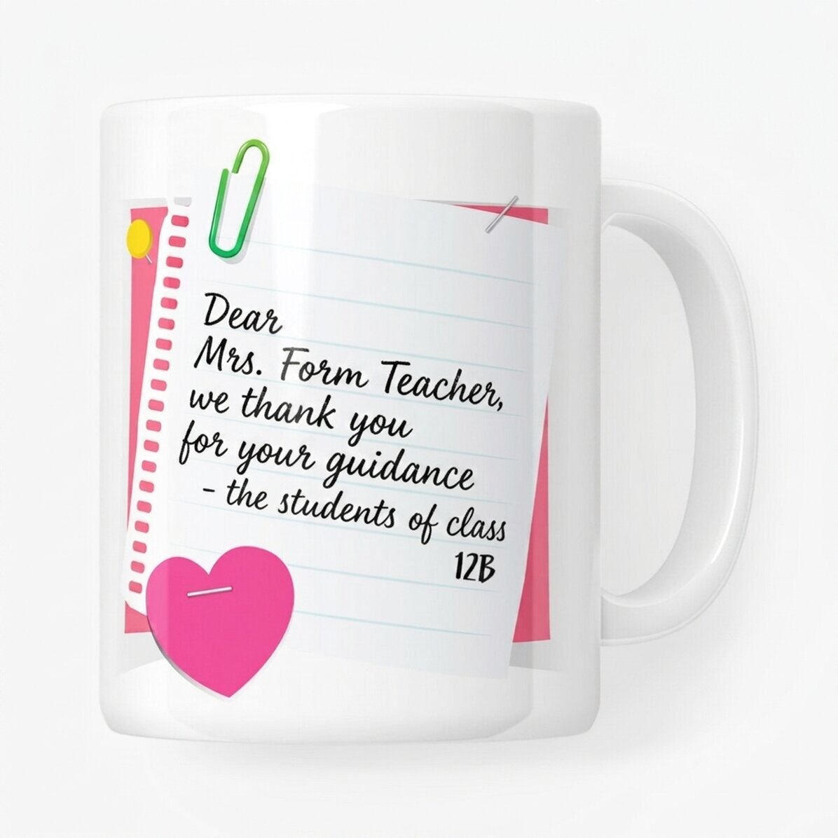 Taza personalizada con texto - La tutora