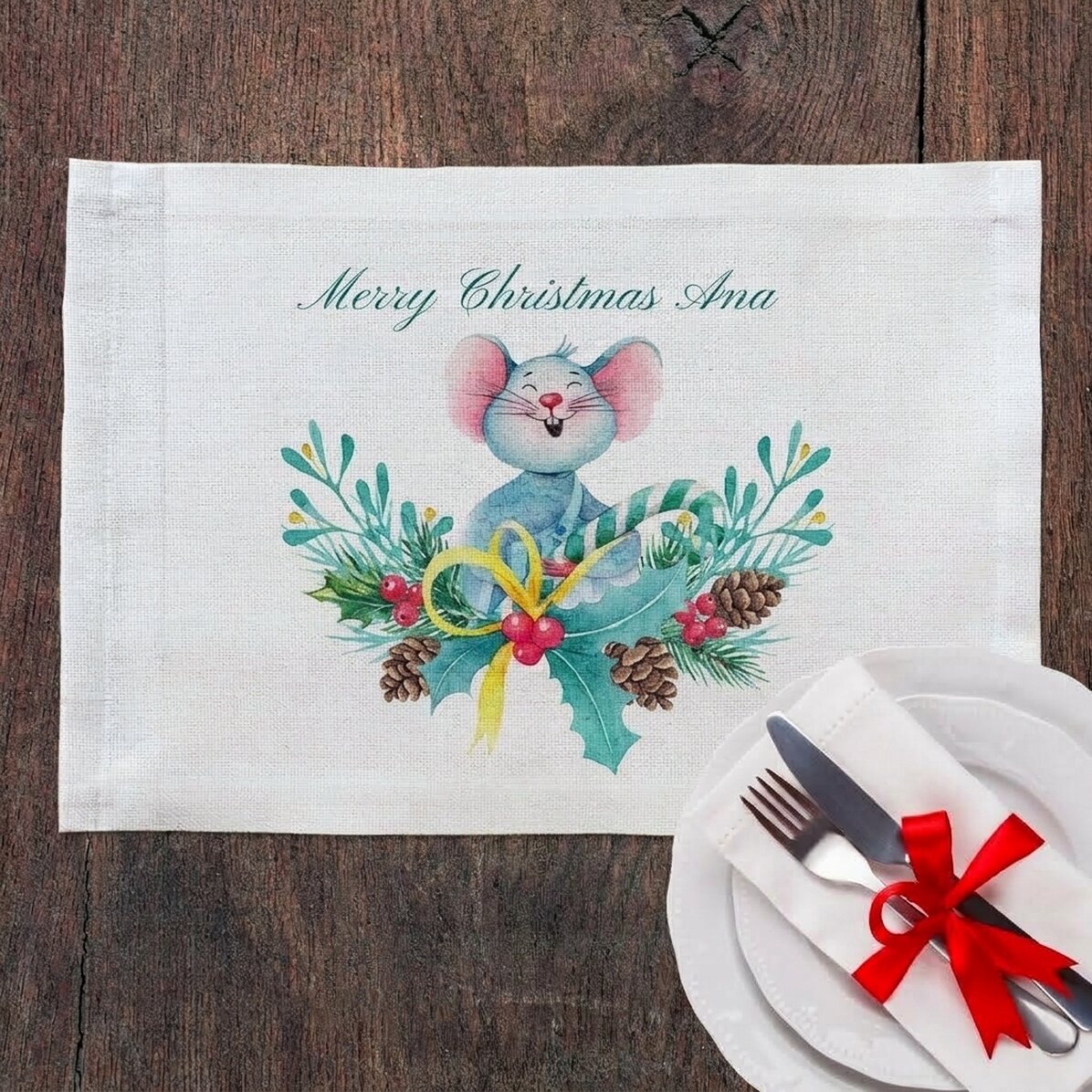 Portaplatos personalizado - Mice