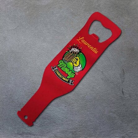 Abrecerras personalizado - Feliz Navidad