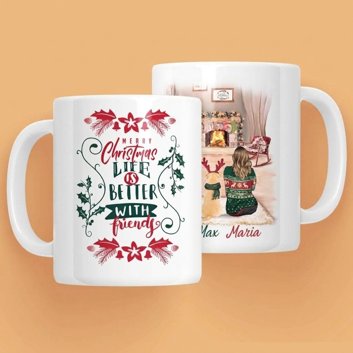 Taza personalizada con texto - Winter