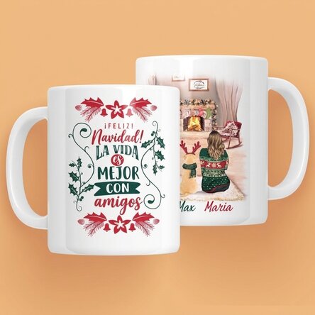 Taza personalizada con texto - Winter