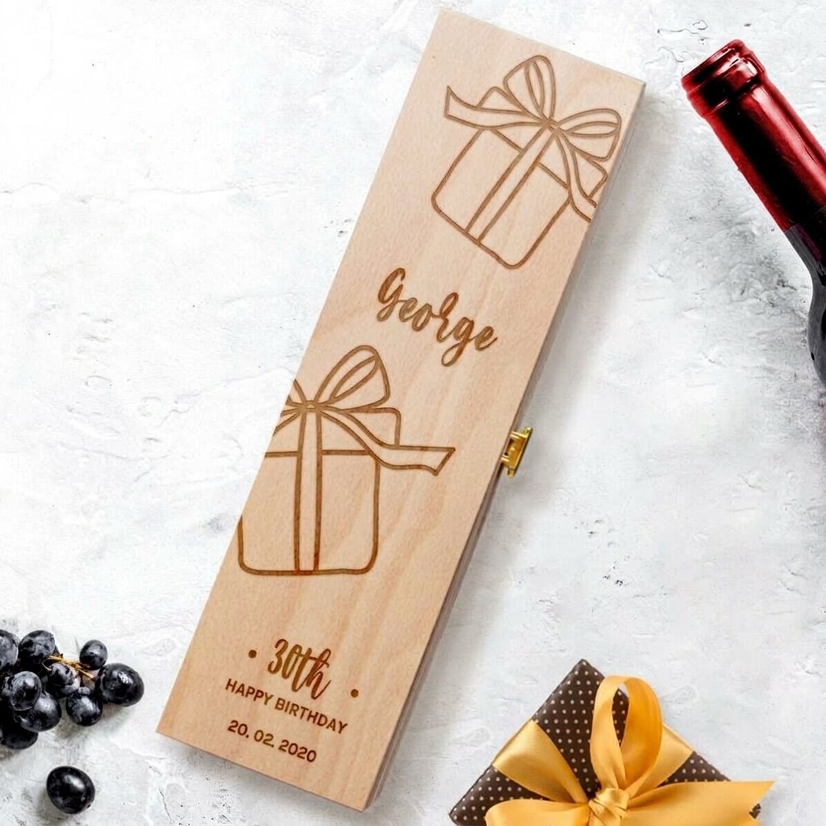 Caja de vino personalizada: el regalo perfecto