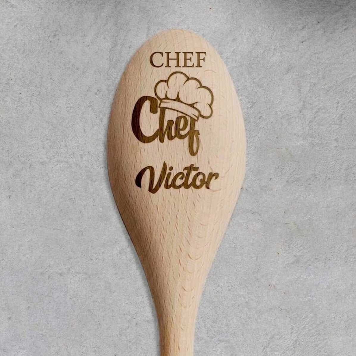 Cuchara de madera personalizada - Cocinero