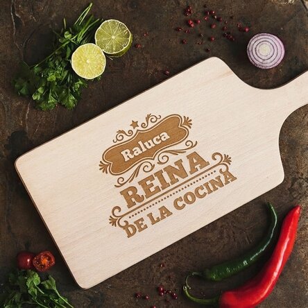 Tabla de cortar personalizada - modelo vintage