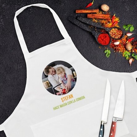 Taza personalizada con foto y texto - Hechizos en la cocina