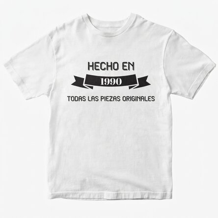 Camiseta personalizada - Todas las piezas son originales