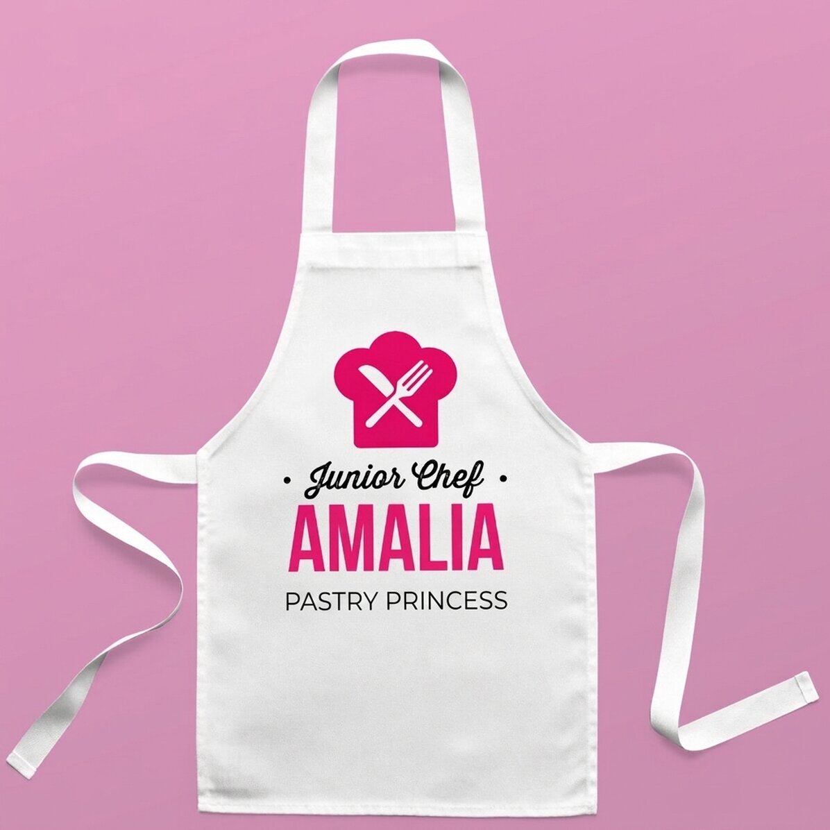 Sort personalizado para niños con texto: «La princesa de las galletas»