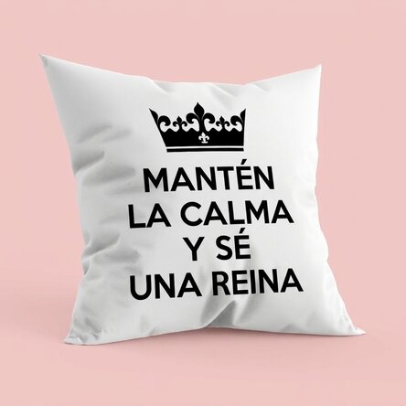 Almohada personalizada con texto - Keep Calm