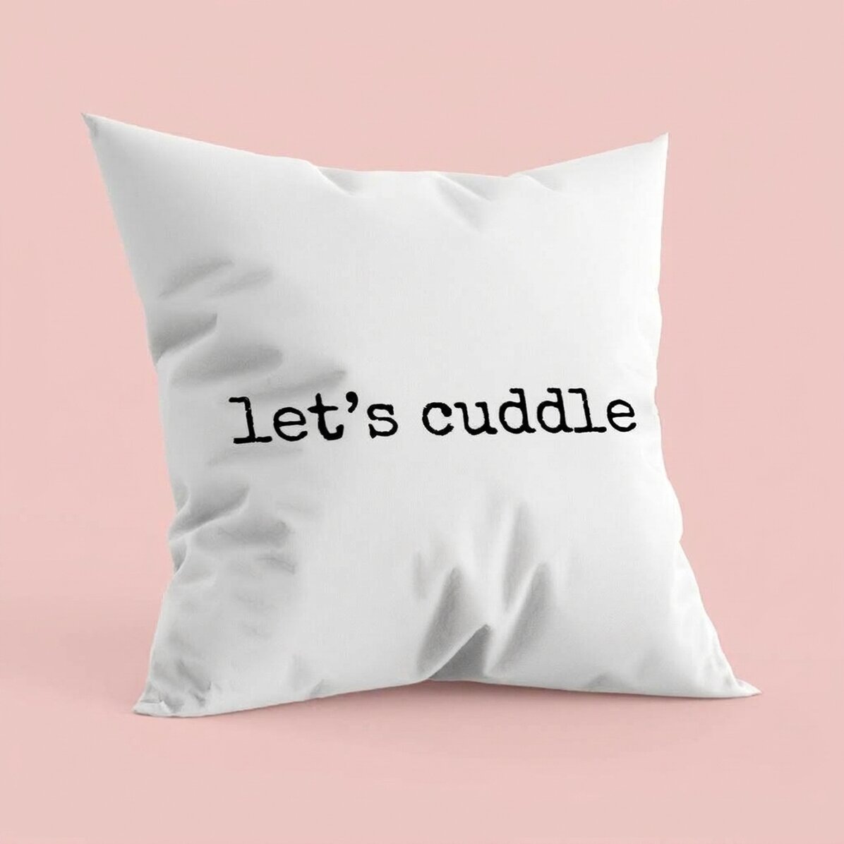 Cojín personalizado con texto - Let