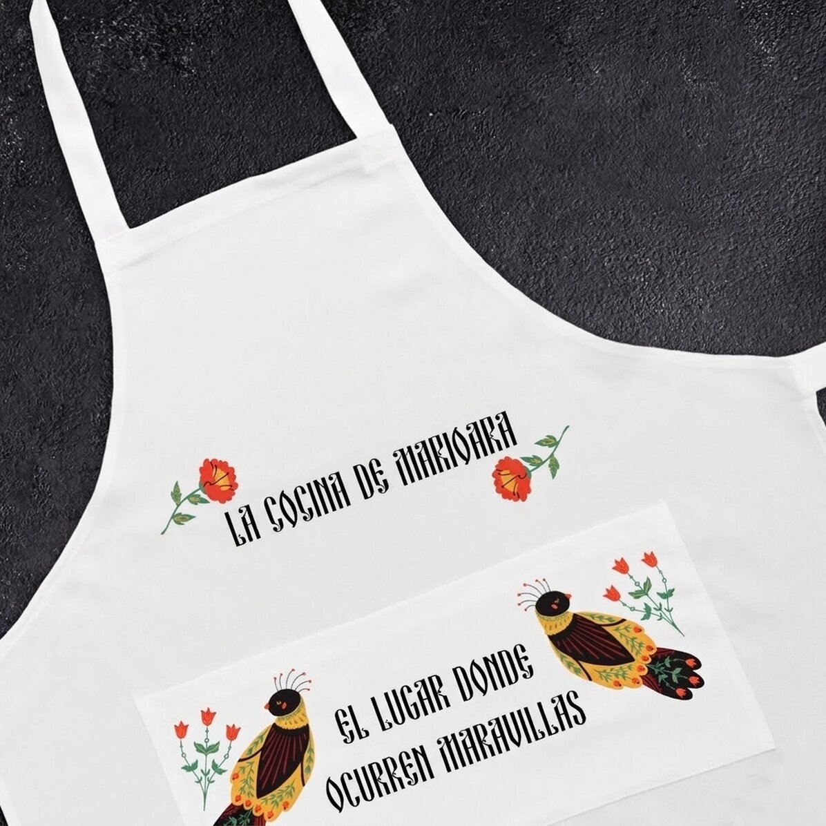 Taza personalizada con texto - Maravillas en la cocina