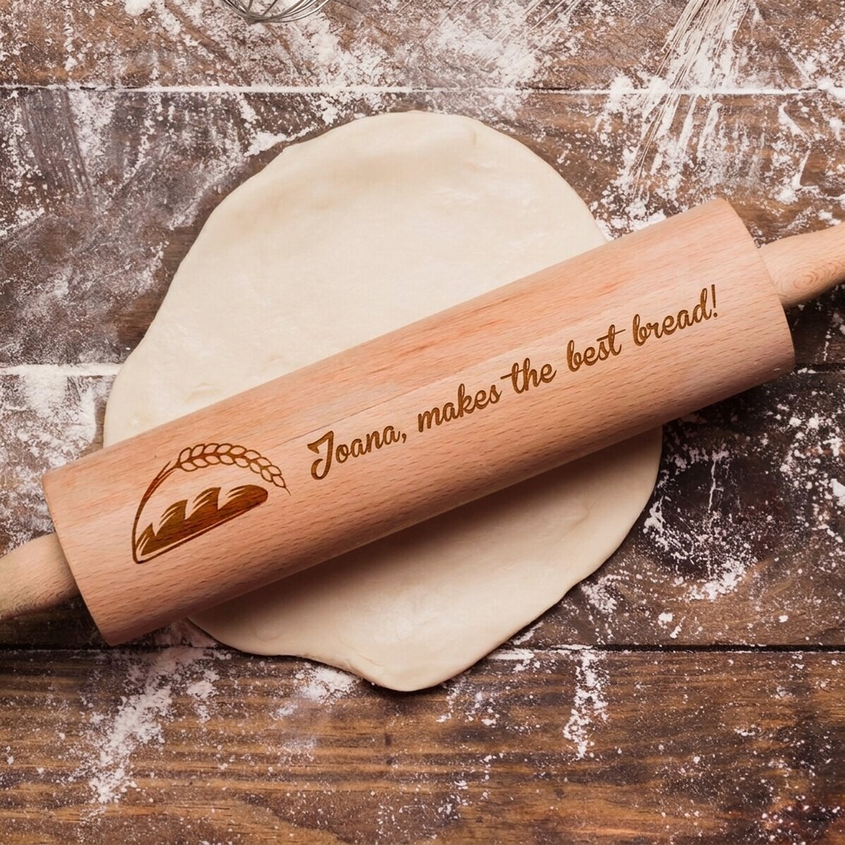 Molde de madera personalizado - Los mejores panecillos