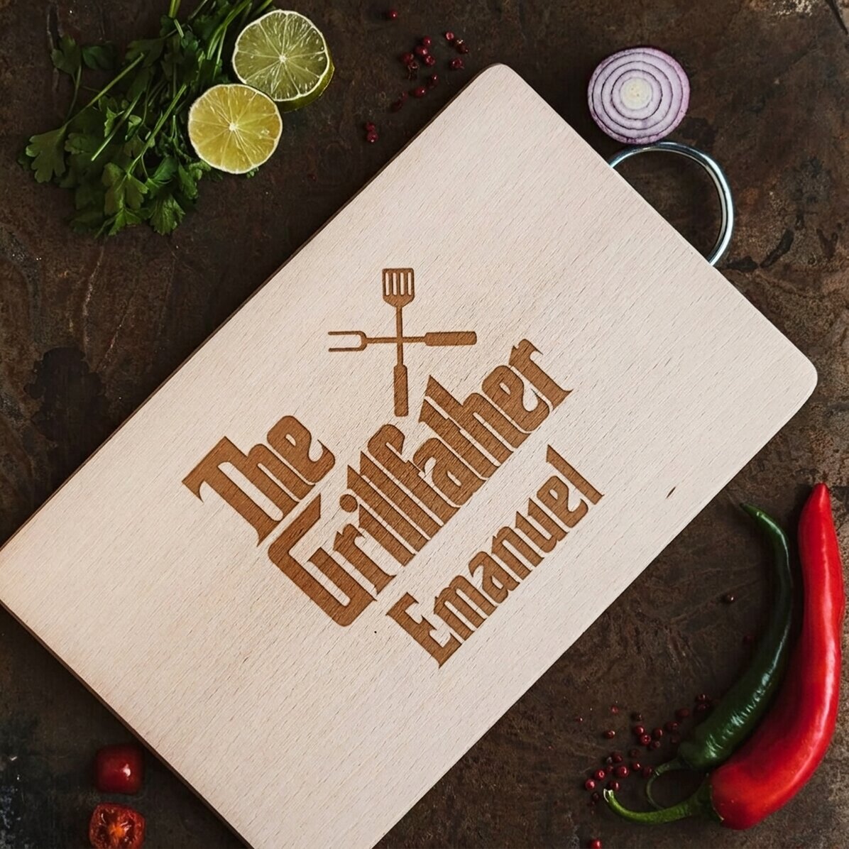 Tabla de cortar personalizada - The Grillfather