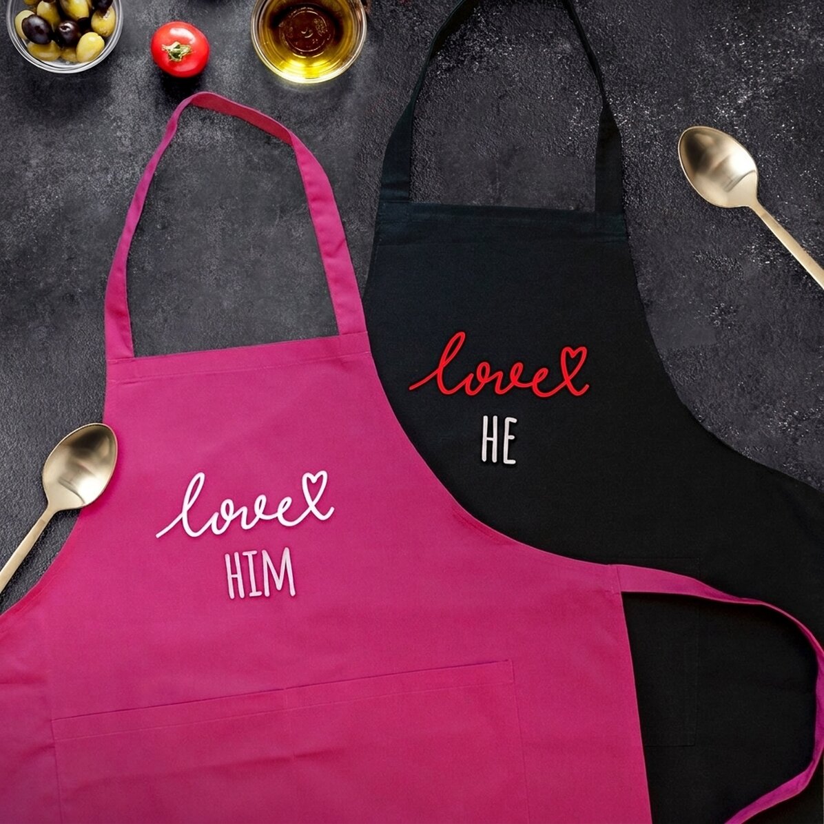 Conjuntos personalizados para parejas - te quiero