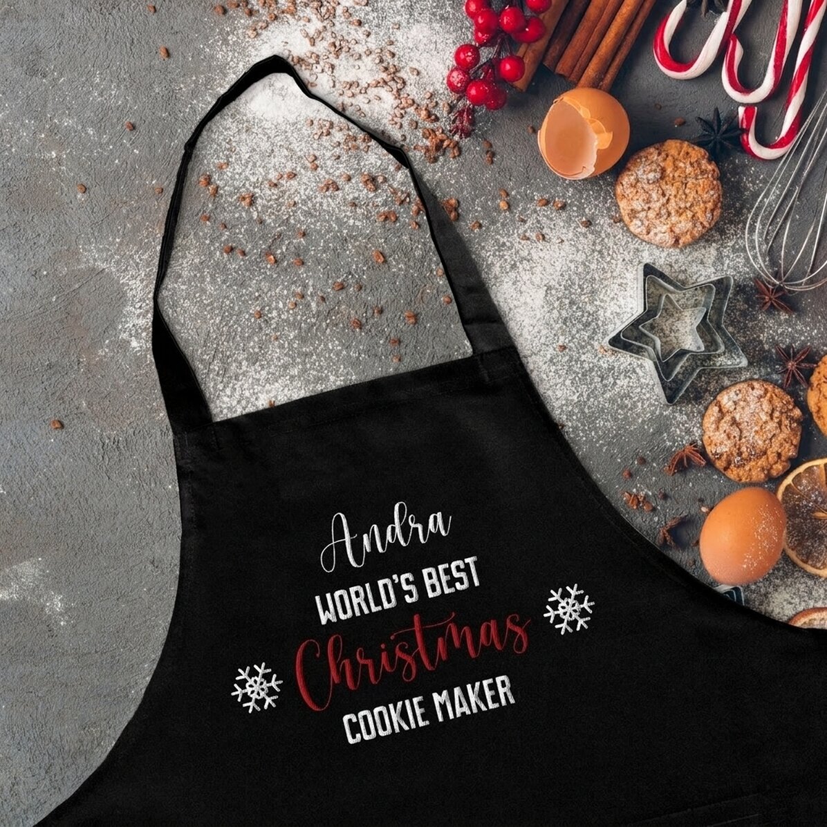 Lote personalizado con texto - El mejor fabricante de galletas navideñas