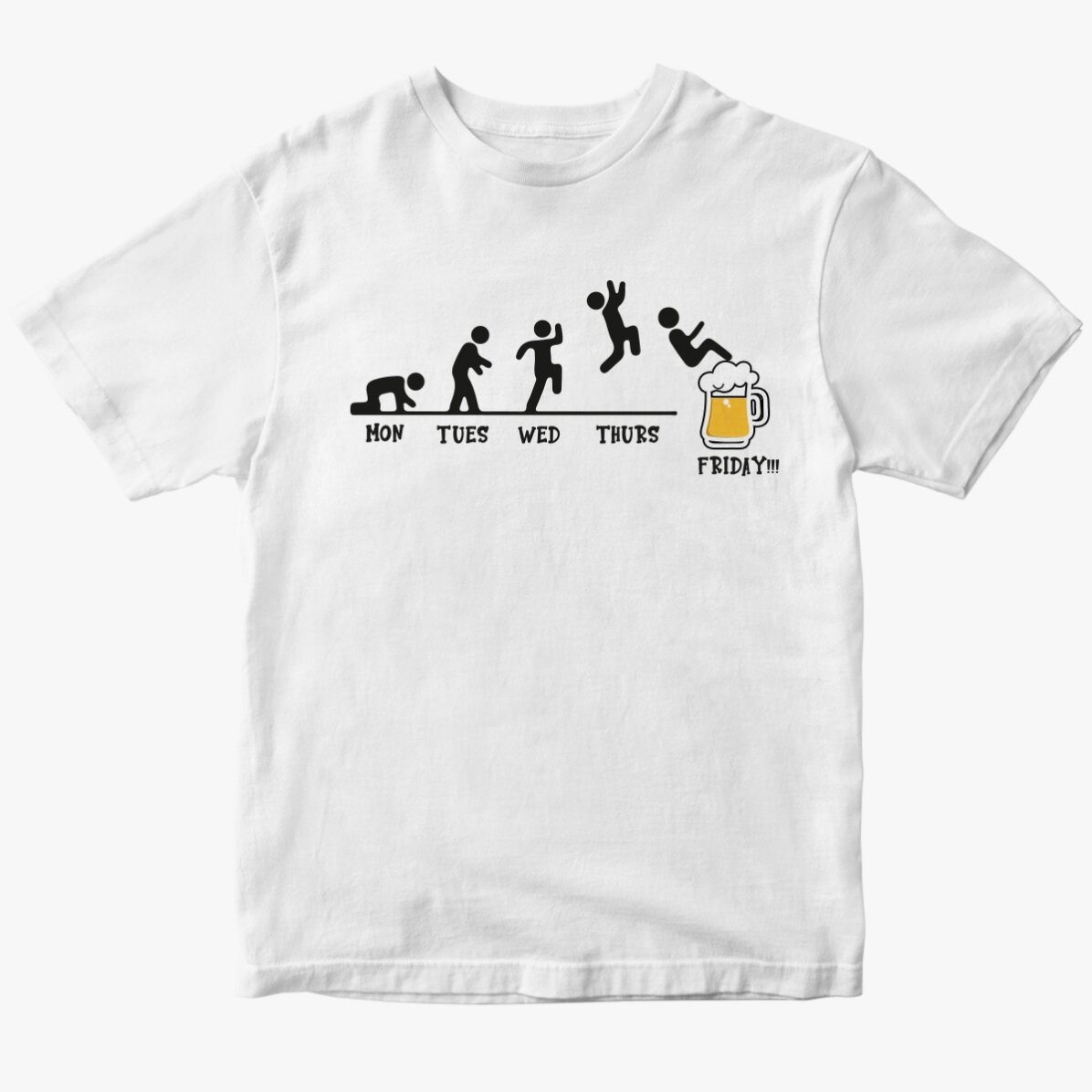 Camiseta de algodón personalizada - Beer Time
