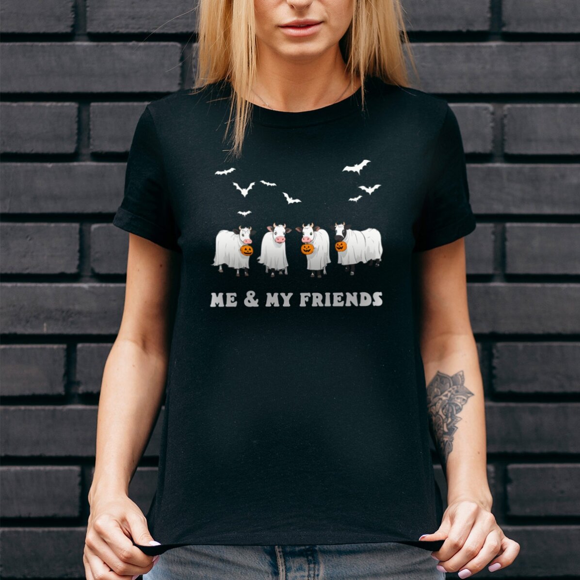 Camiseta de algodón personalizada con texto - BullSheet