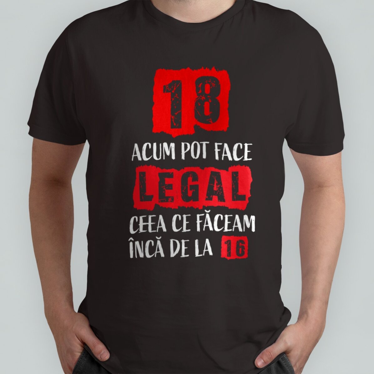 Camiseta de algodón personalizada con texto - Majorat