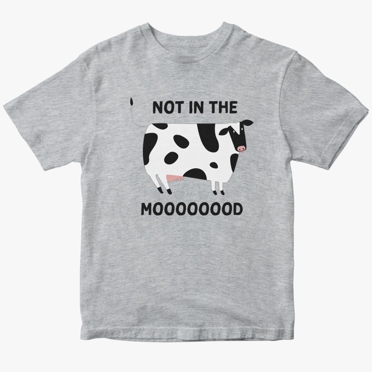 Camiseta de algodón personalizada - Not in the MOOd