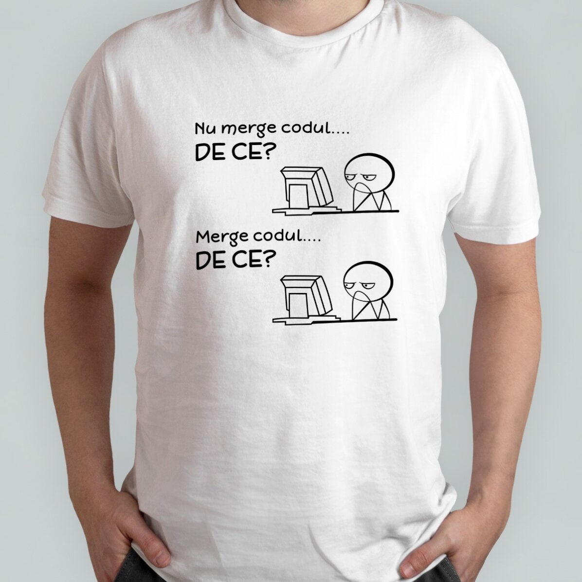 Camiseta de algodón personalizada con texto - El código no funciona