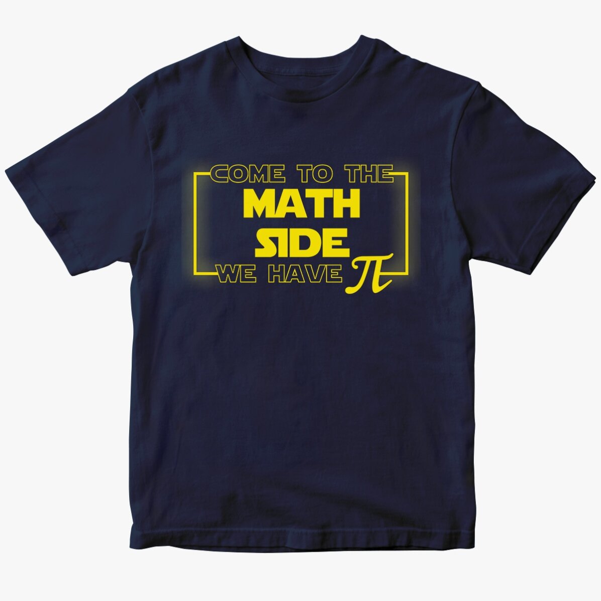 Camiseta de algodón personalizada - Math Side