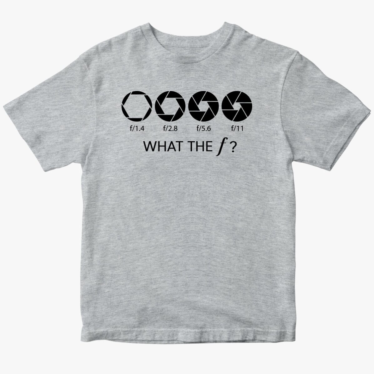 Camiseta de algodón personalizada para fotógrafo