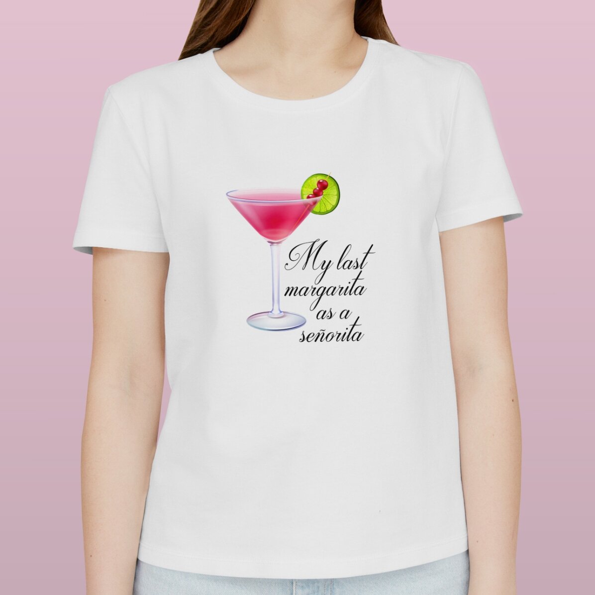 Camiseta de algodón personalizada para la futura novia - Margarita