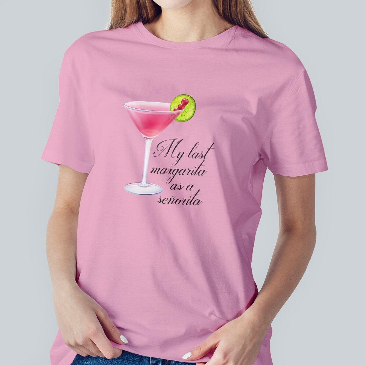 Camiseta de algodón personalizada para la futura novia - Margarita