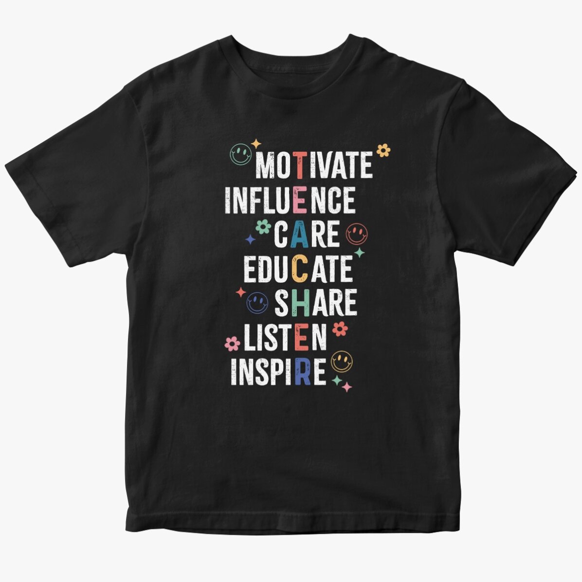 Camiseta de algodón personalizada - Teacher