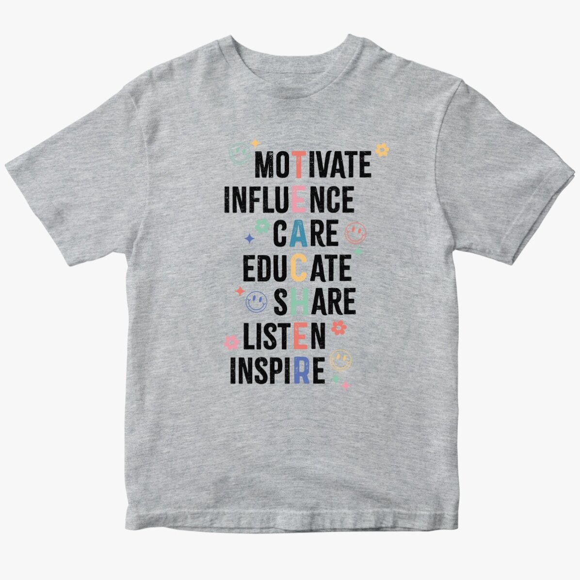 Camiseta de algodón personalizada - Teacher