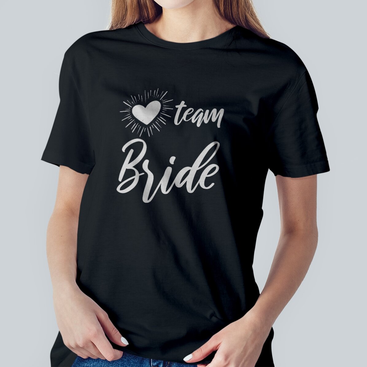 Camiseta personalizada con texto - Team Bride