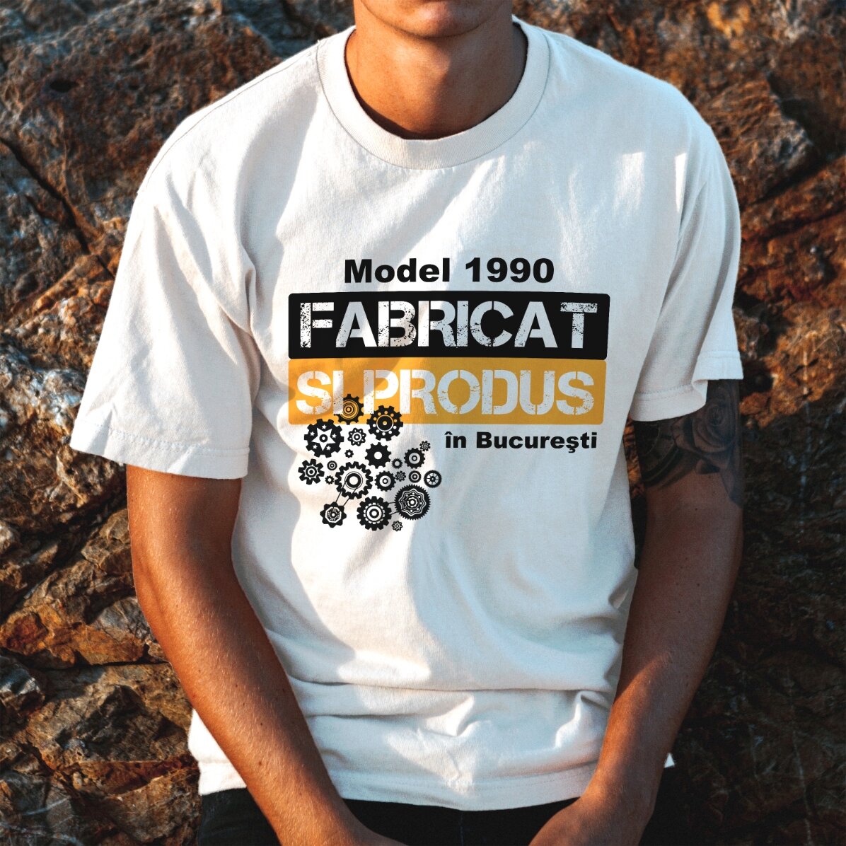 Camiseta personalizada - modelo Año de fabricación