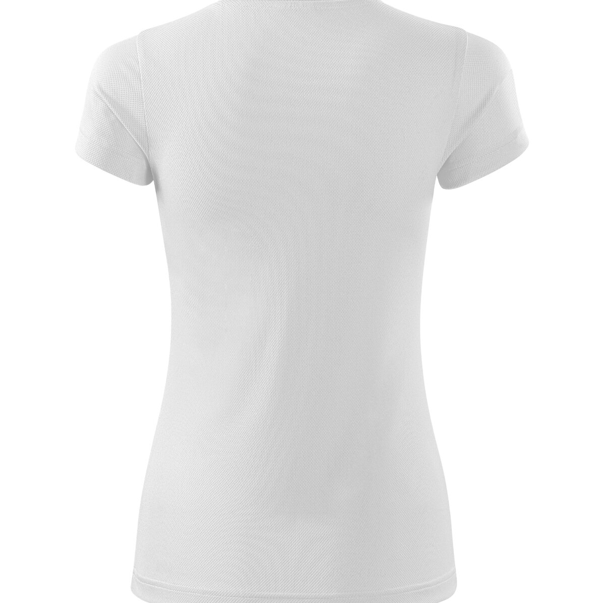 Camiseta deportiva personalizada con logotipo en formato horizontal