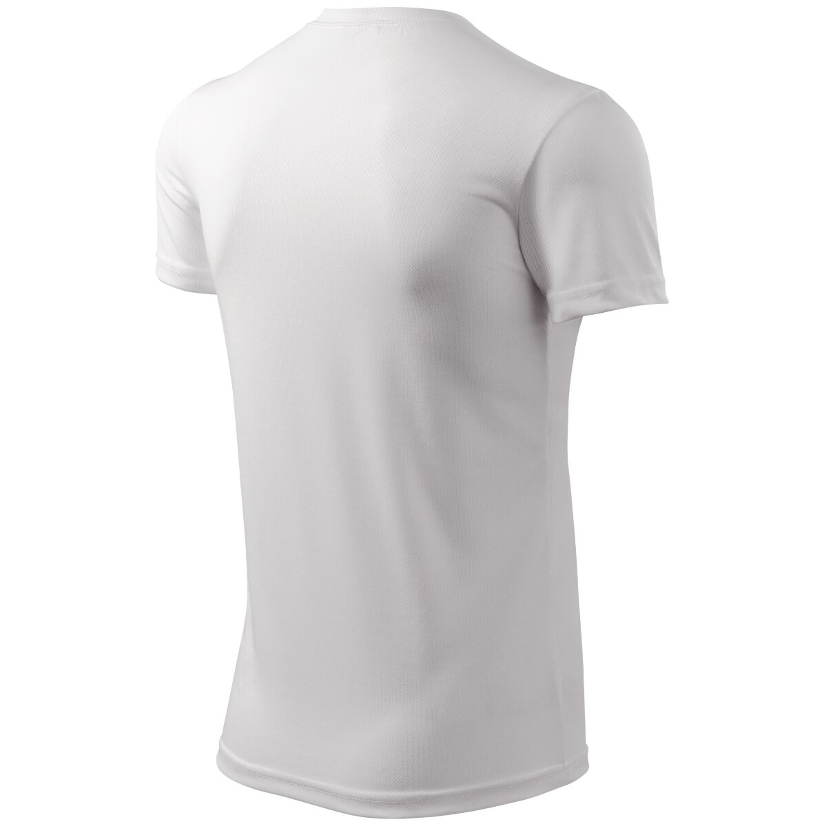 Camiseta deportiva personalizada con logotipo en formato horizontal
