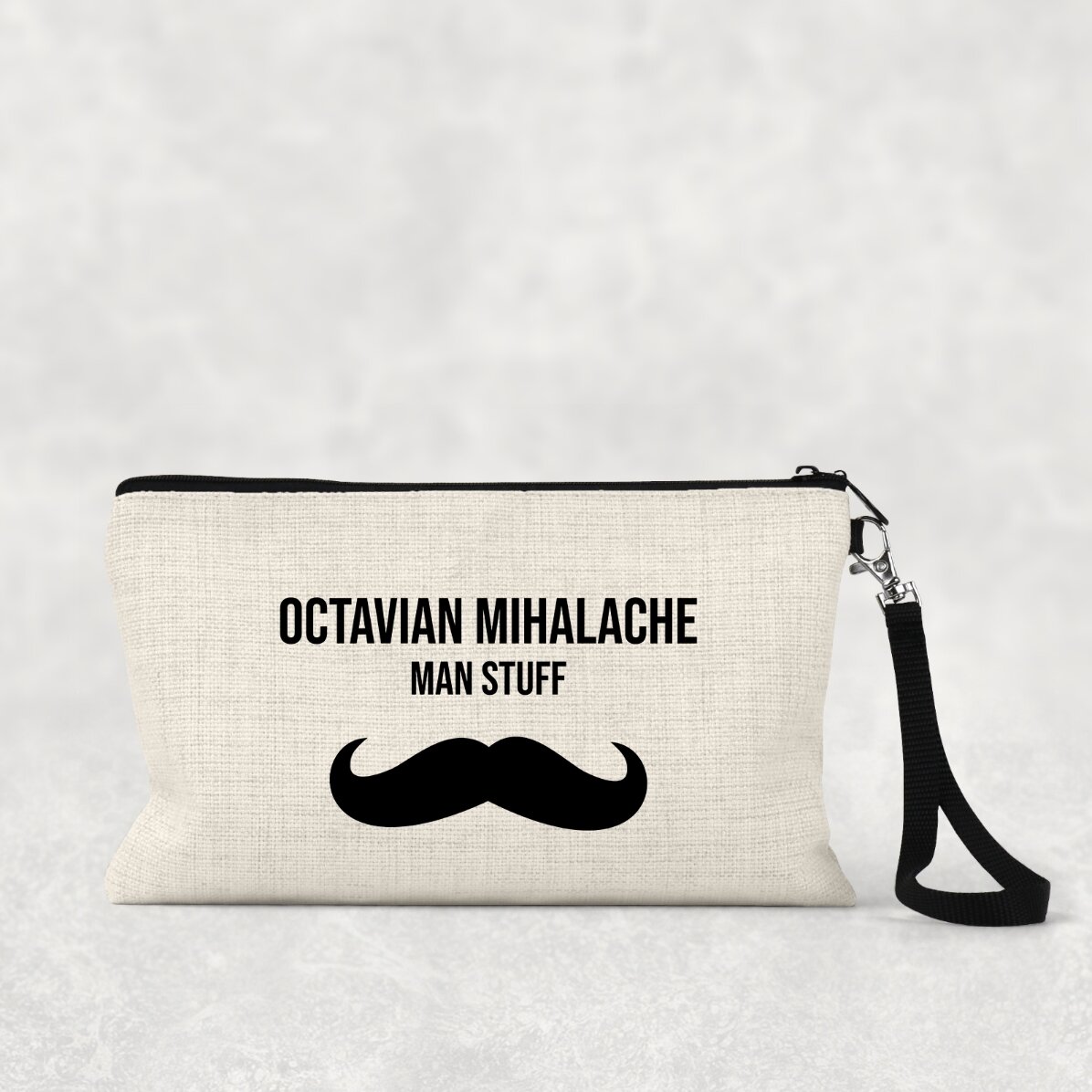 Set de accesorios para hombre personalizado con texto - Moustache