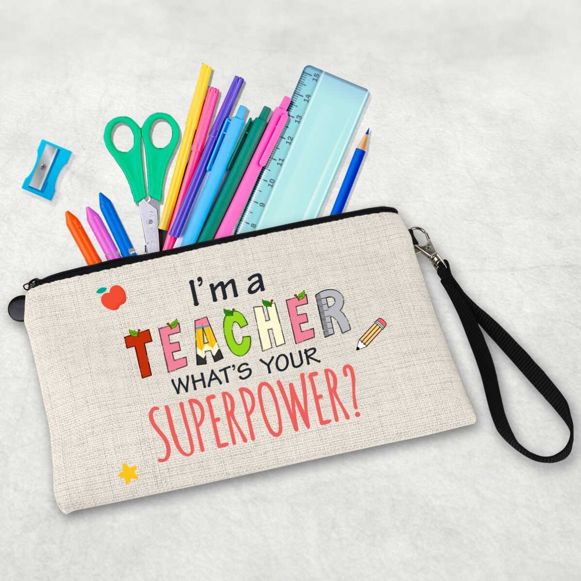 Kit para profesores personalizado con texto - Superpower