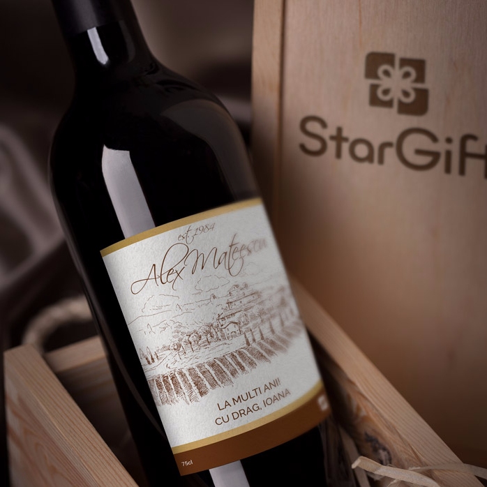 Vino personalizado - añada premium