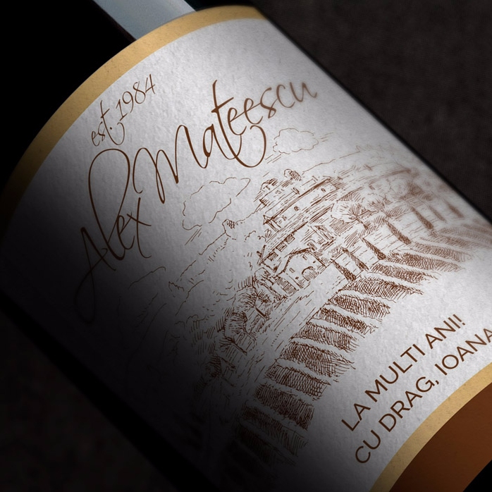 Vino personalizado - añada premium